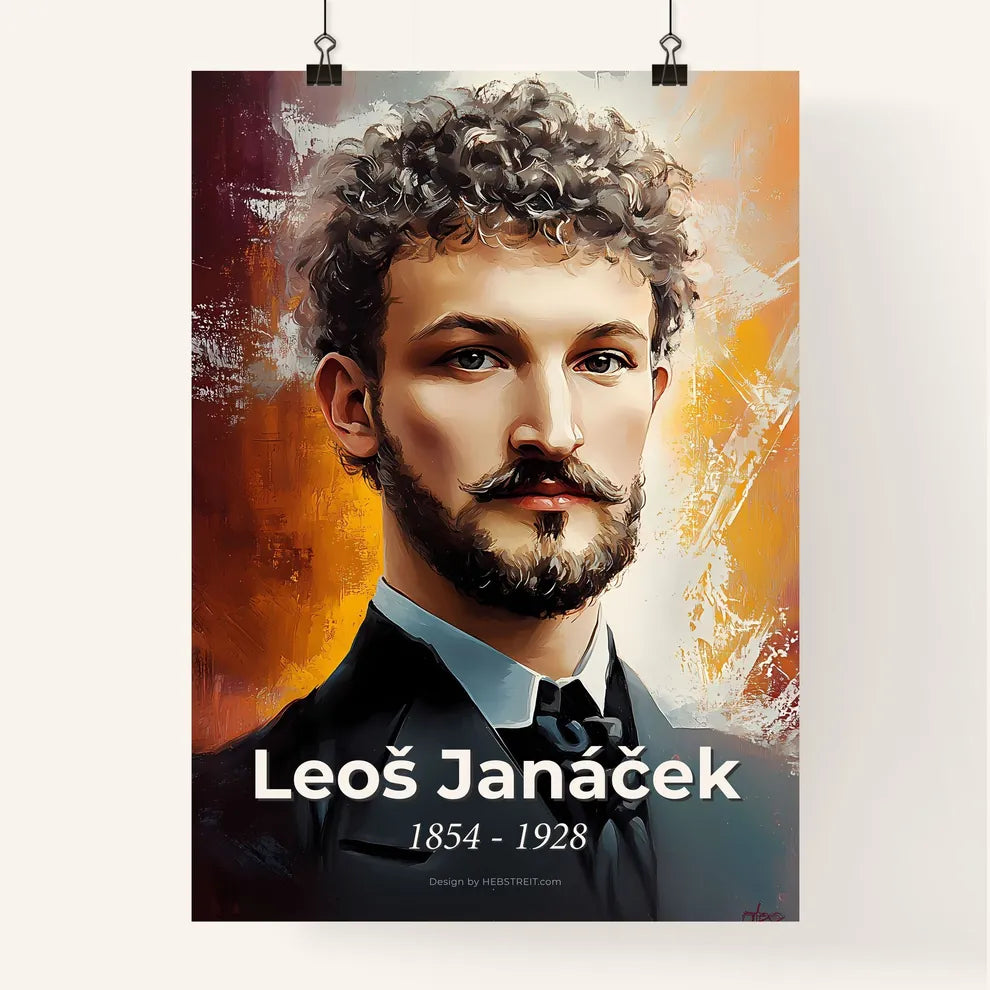 Portrait of Leoš Janáček Poster