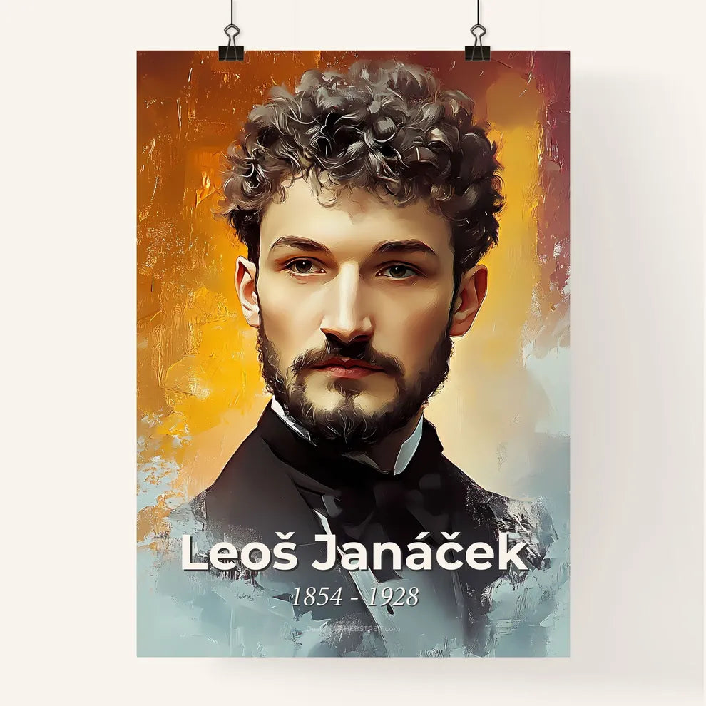 Portrait of Leoš Janáček Poster