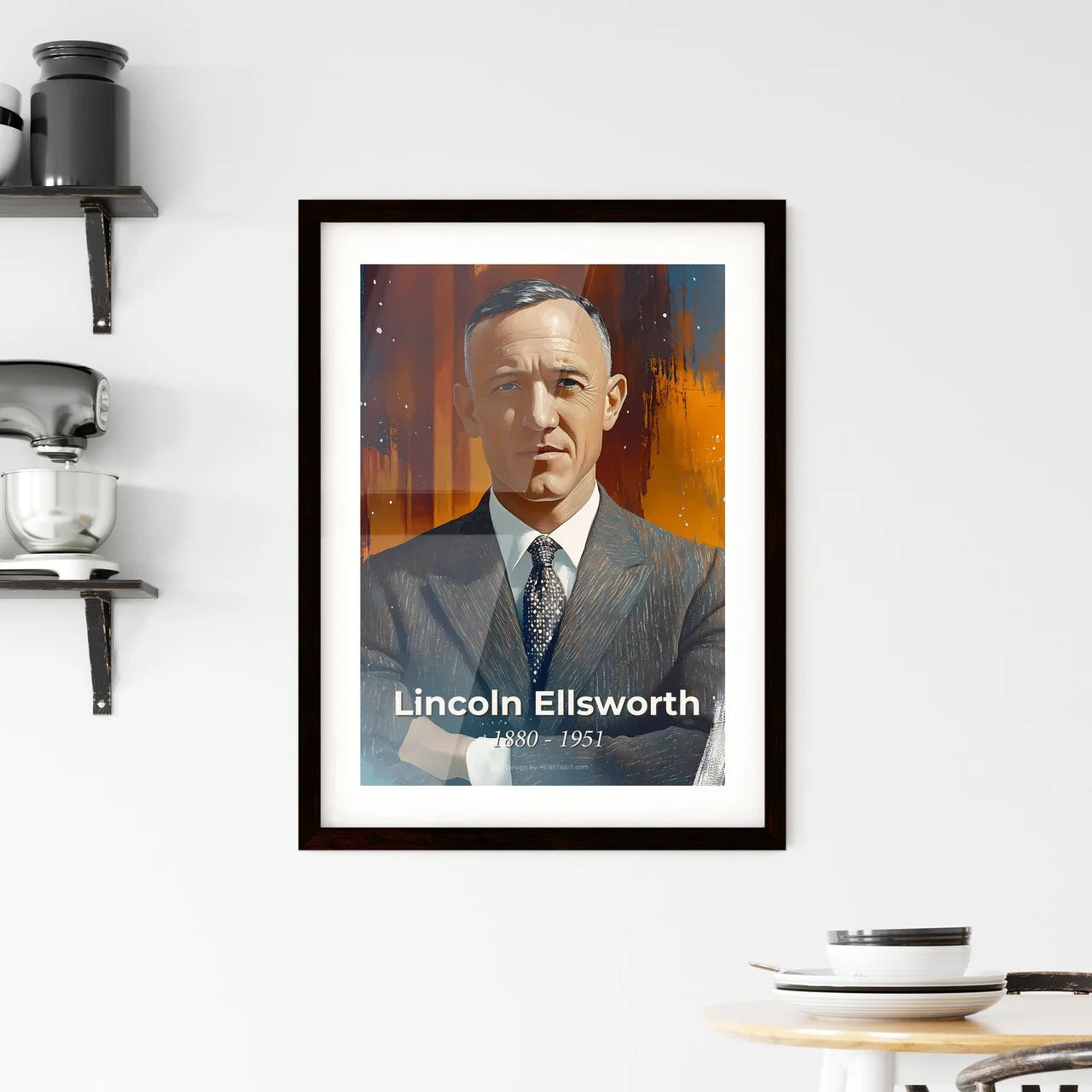 Portrait of Lincoln Ellsworth Hangings