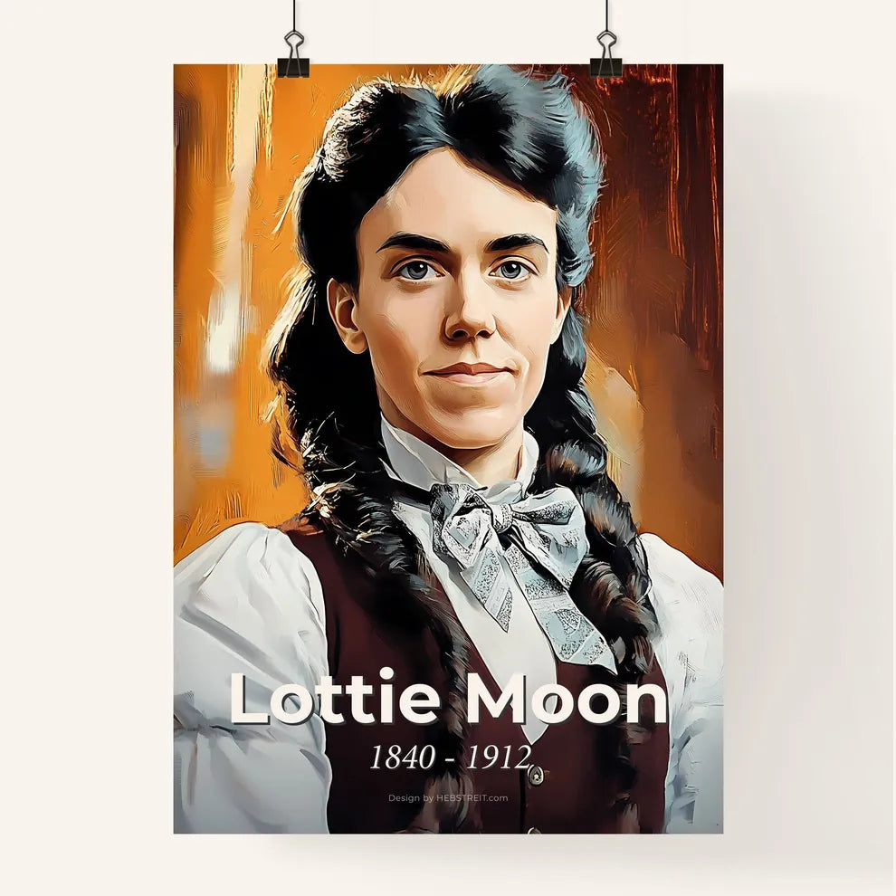 Portrait of Lottie Moon Poster