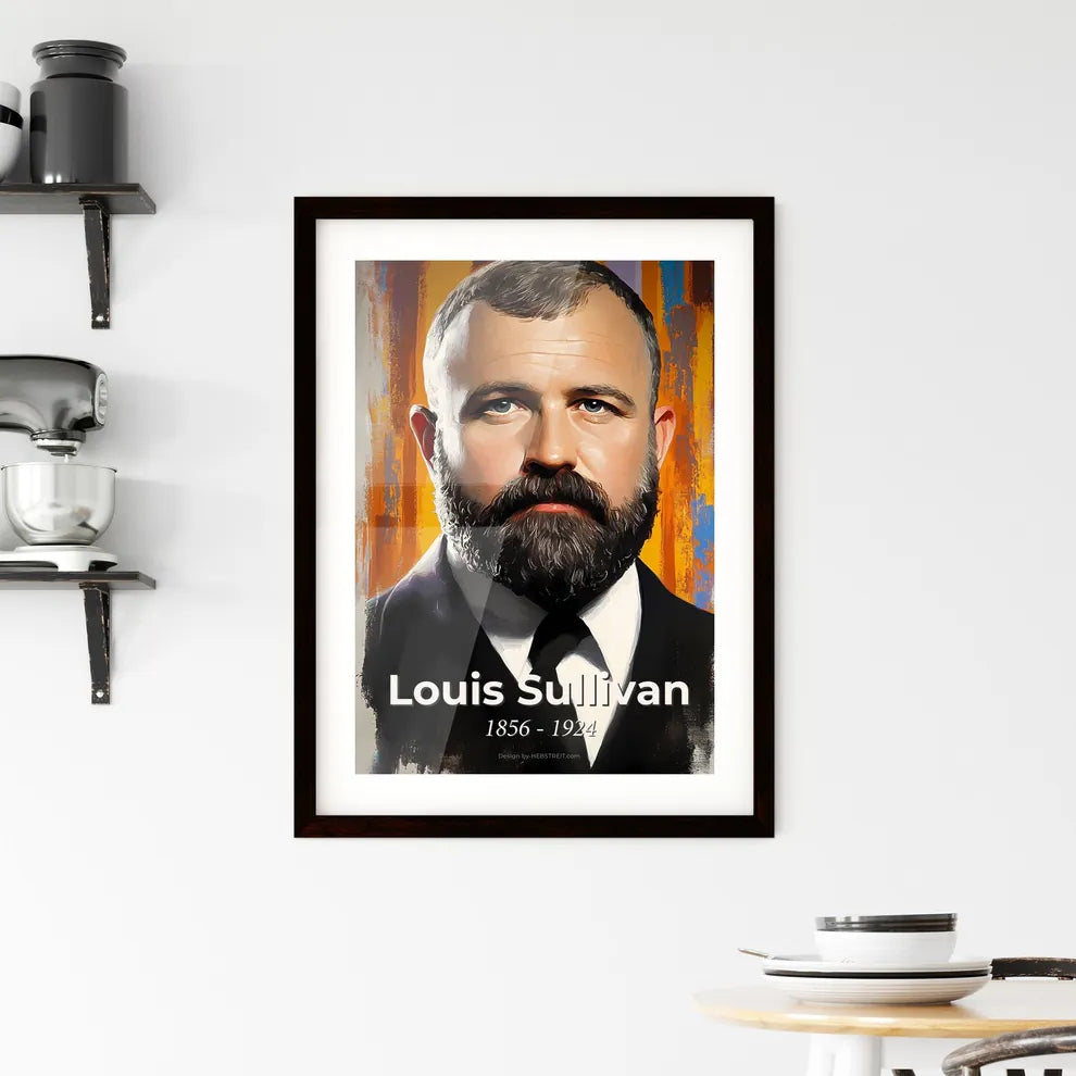 Portrait of Louis Sullivan Hangings