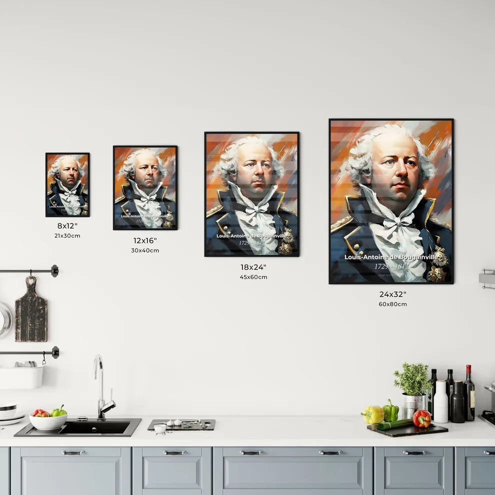 Portrait of Louis Size Chart