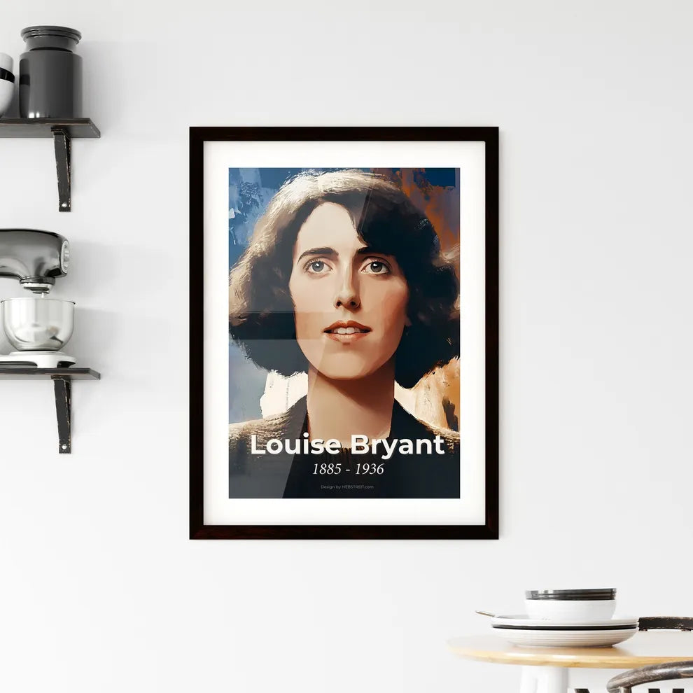 Portrait of Louise Bryant Framed Print