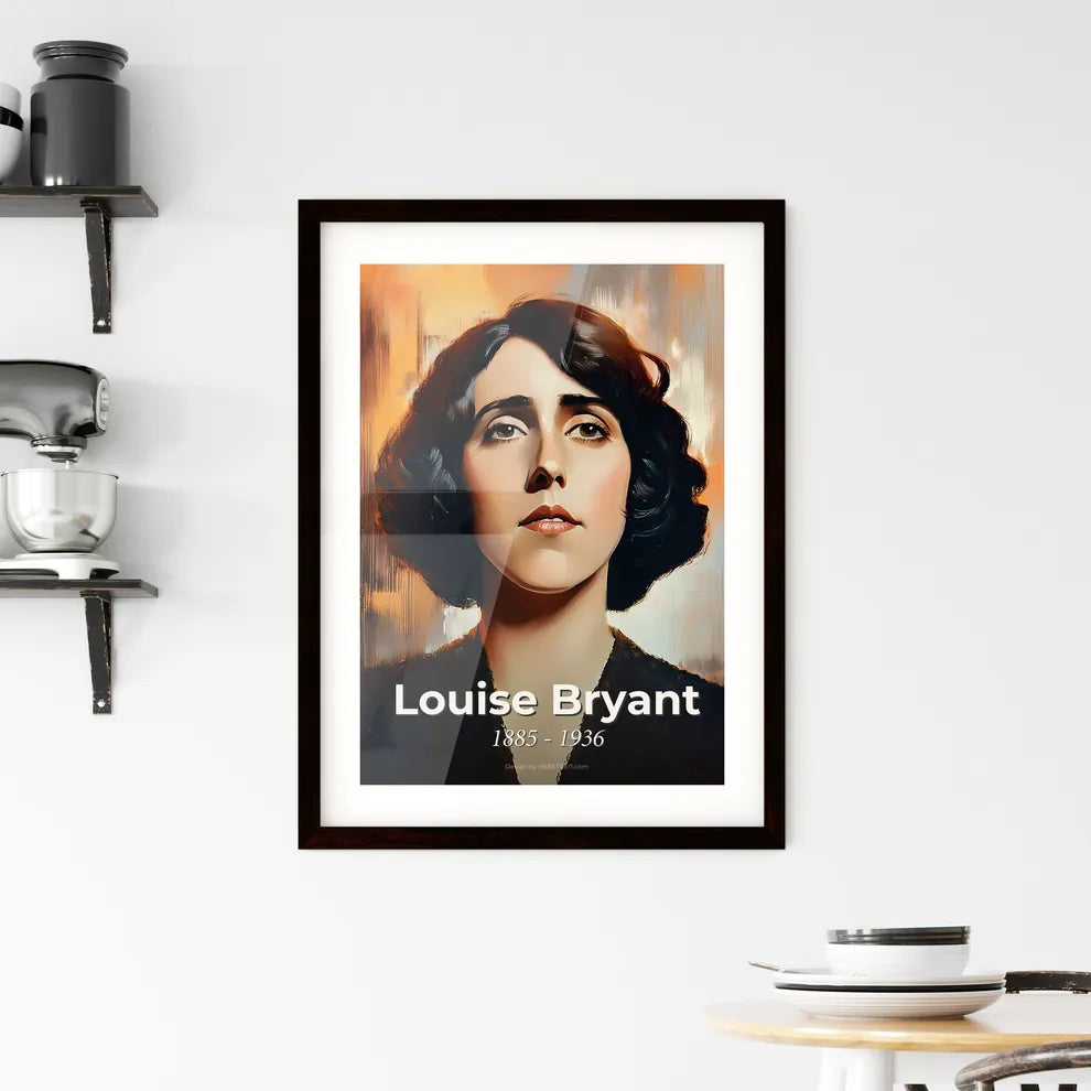 Portrait of Louise Bryant Framed Print