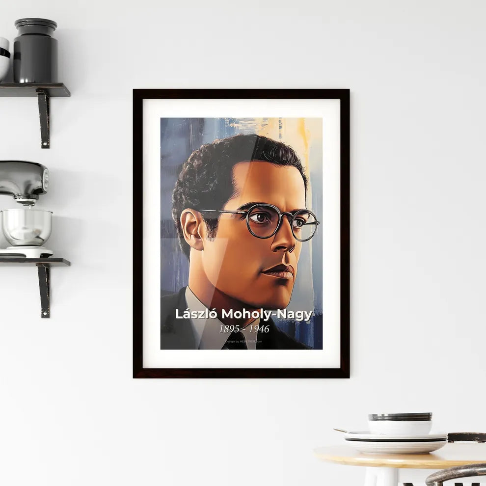 Portrait of László Moholy Hangings