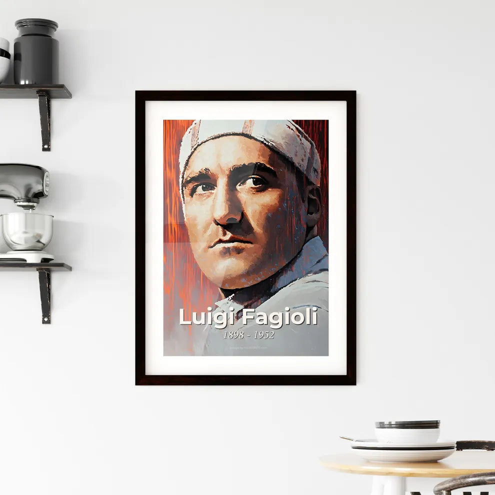 Portrait of Luigi Fagioli Hangings