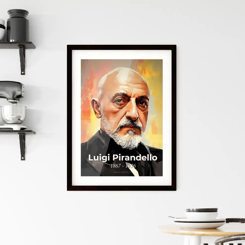 Portrait of Luigi Pirandello Hangings