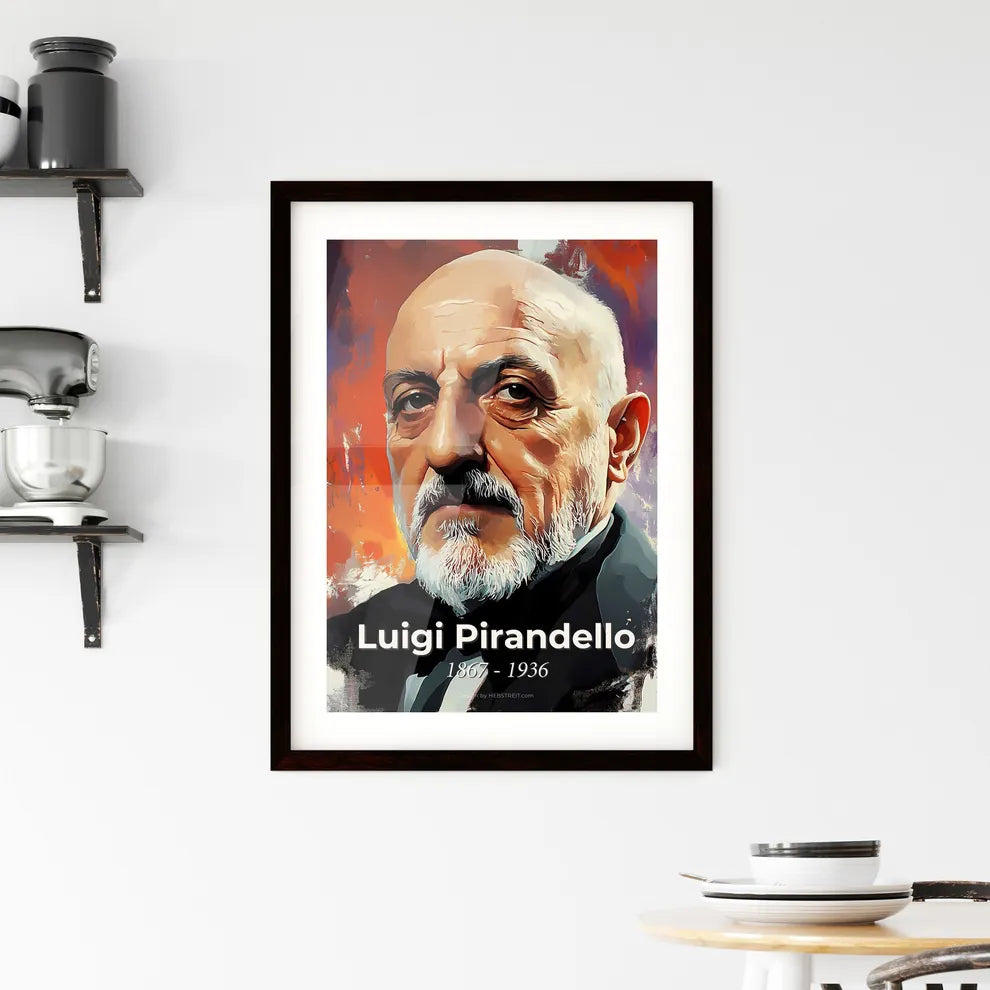 Portrait of Luigi Pirandello Hangings