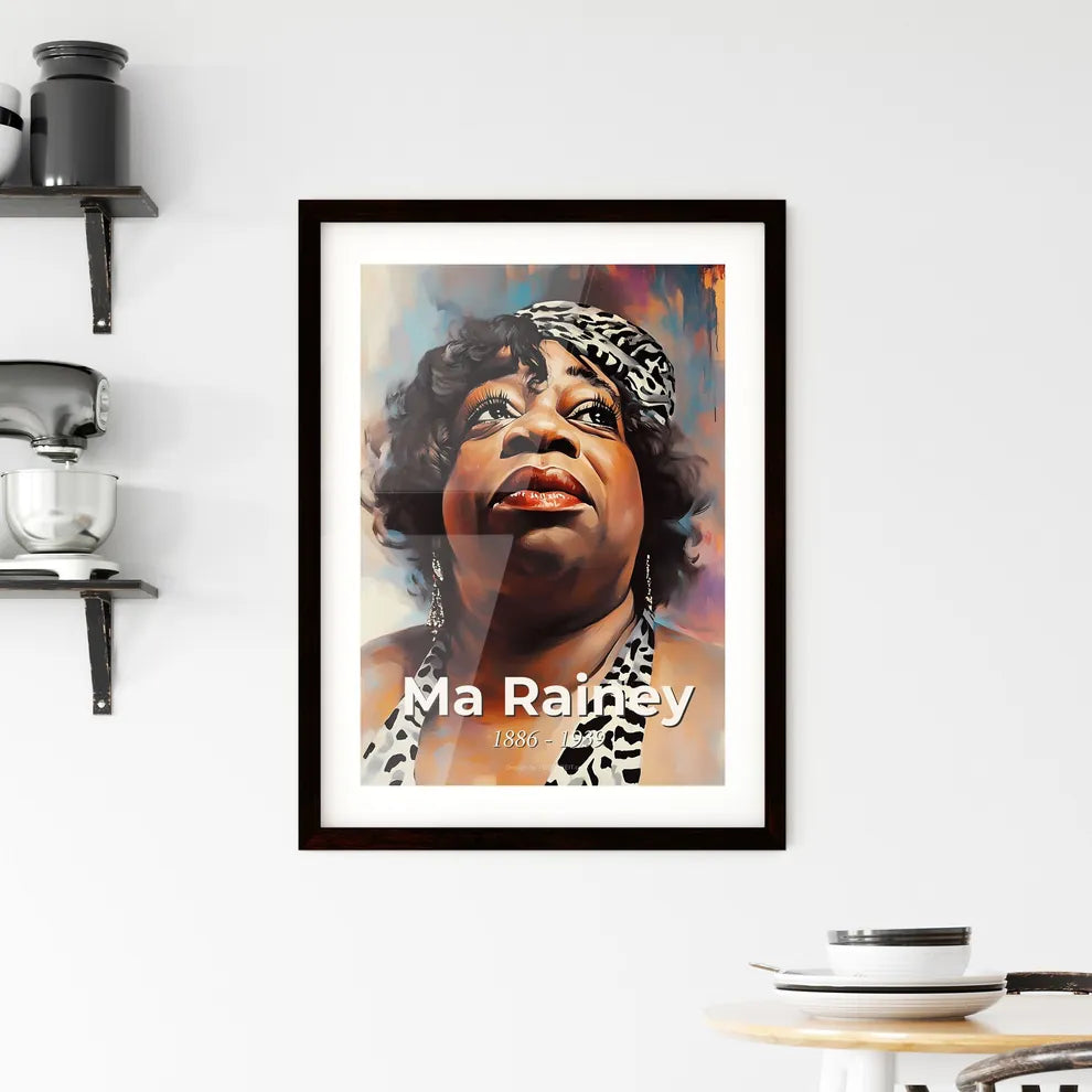 Portrait of Ma Rainey Framed Print