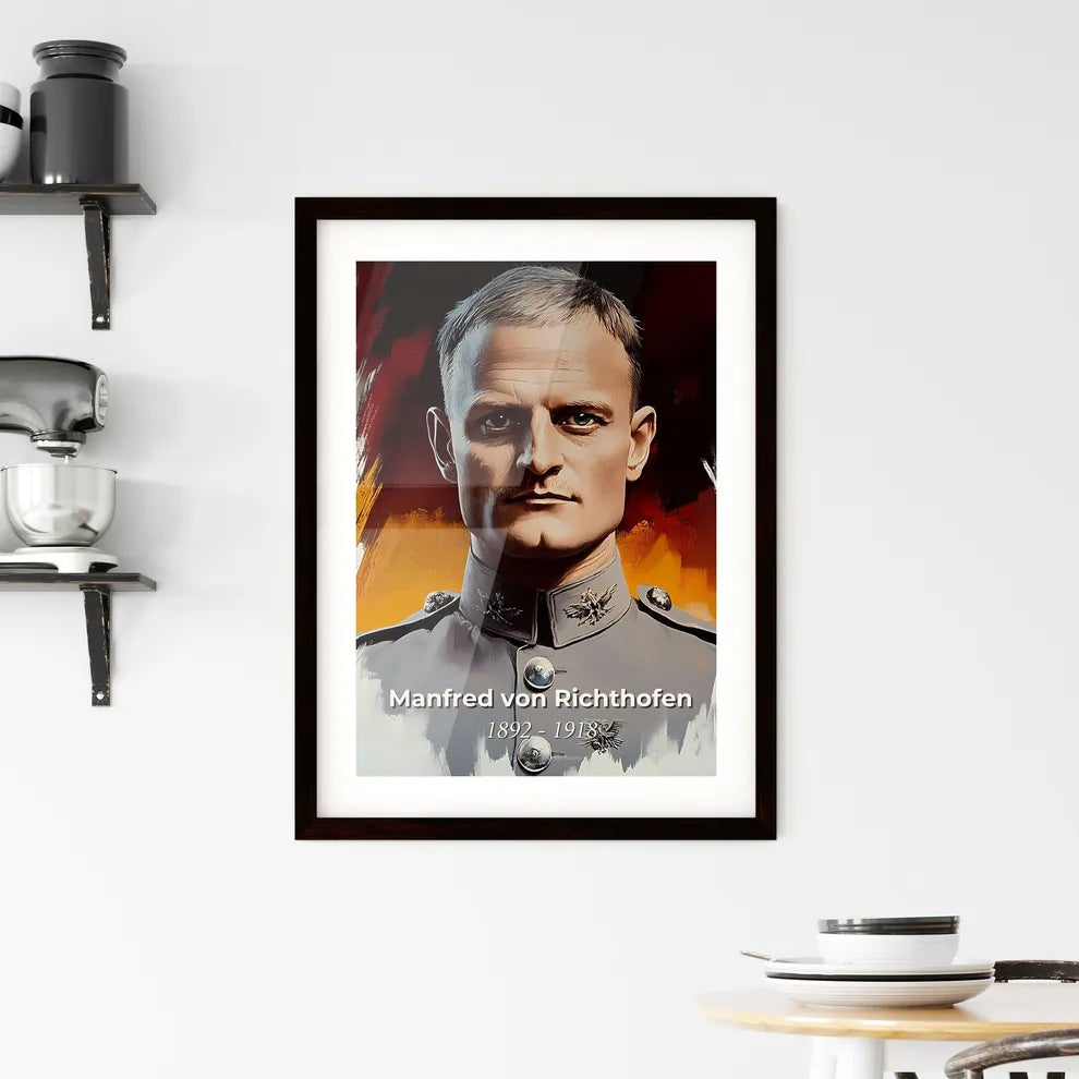 Portrait of Manfred von Richthofen Hangings
