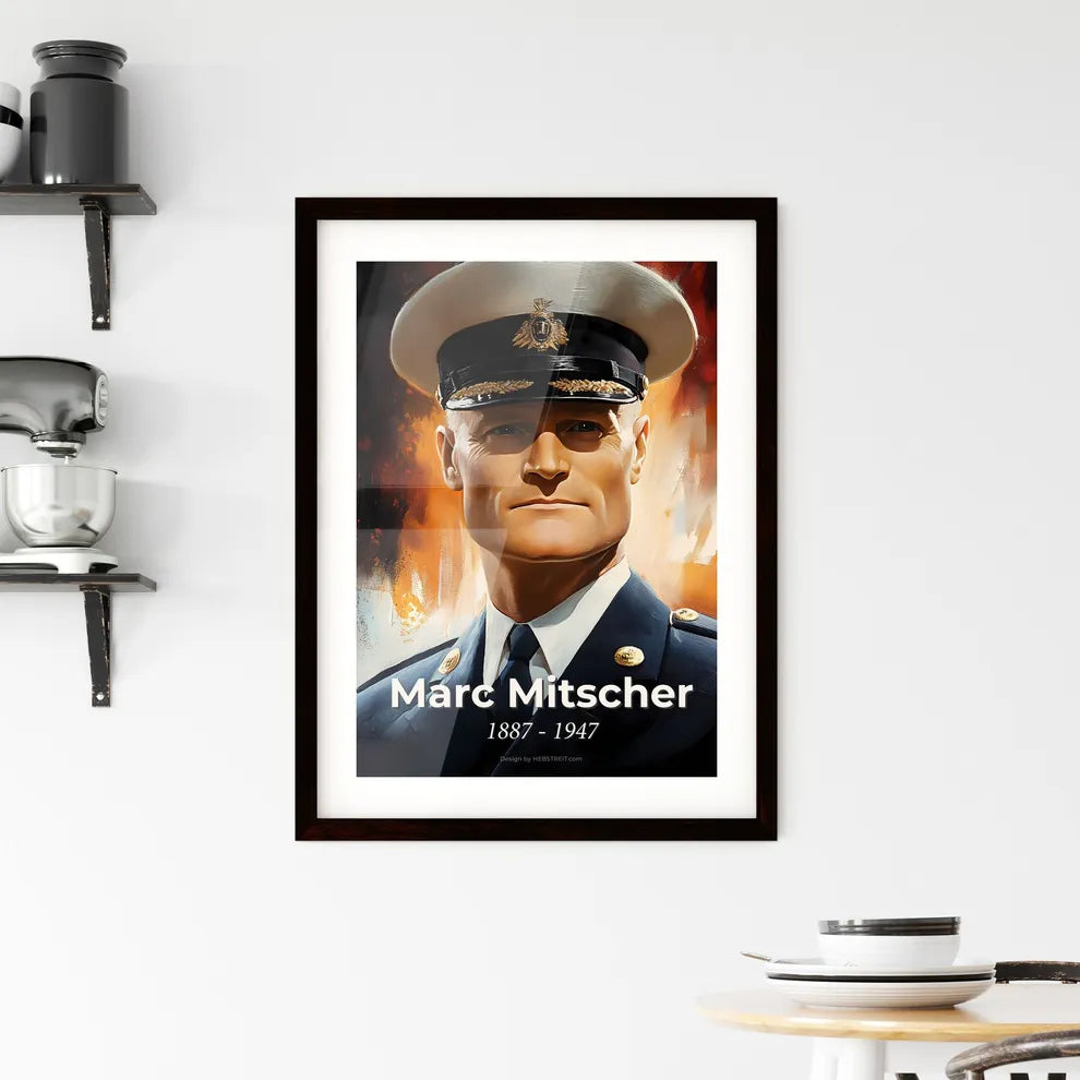 Portrait of Marc Mitscher Hangings