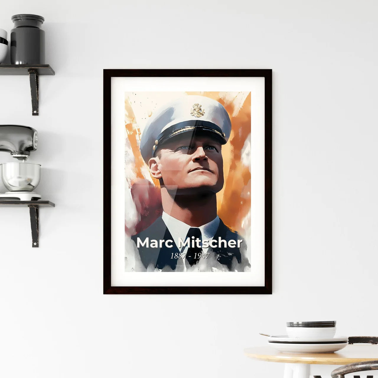 Portrait of Marc Mitscher Hangings