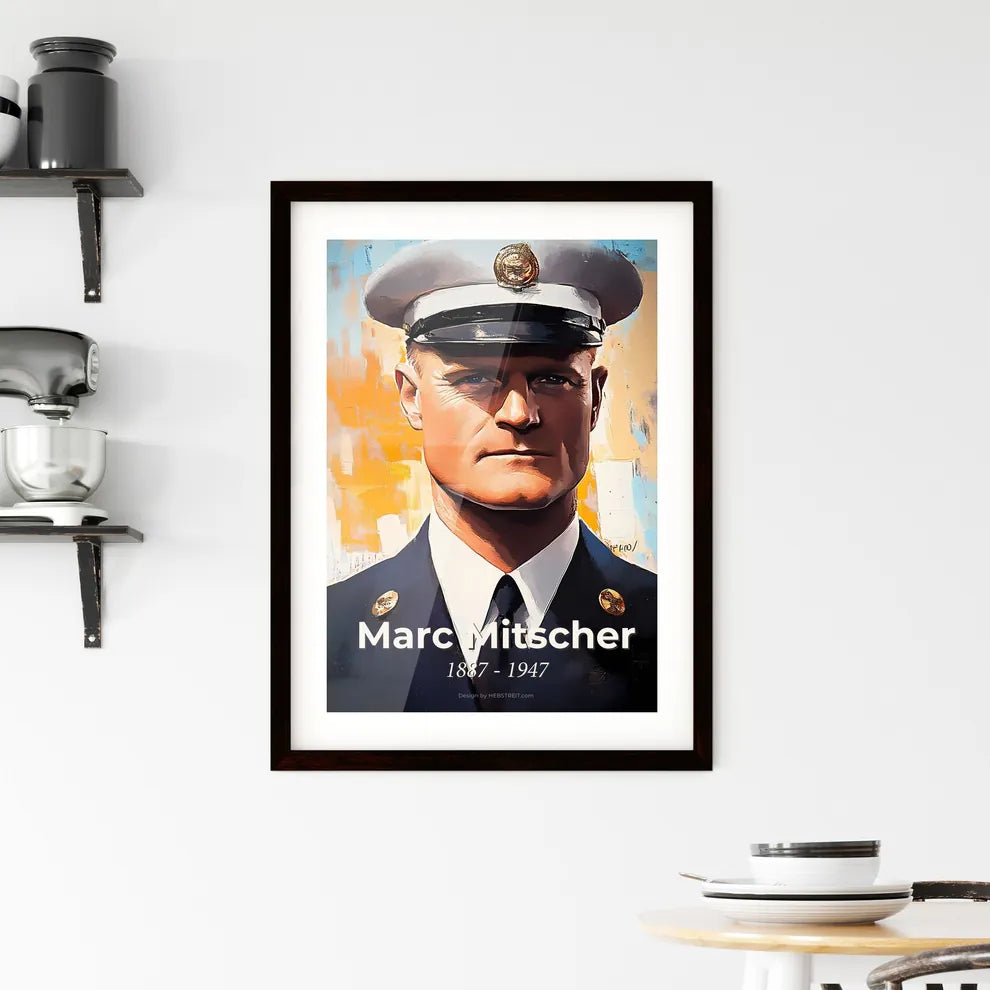 Portrait of Marc Mitscher Hangings