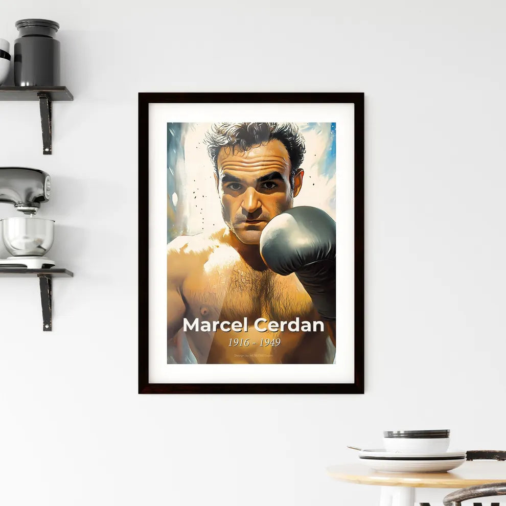 Portrait of Marcel Cerdan Hangings
