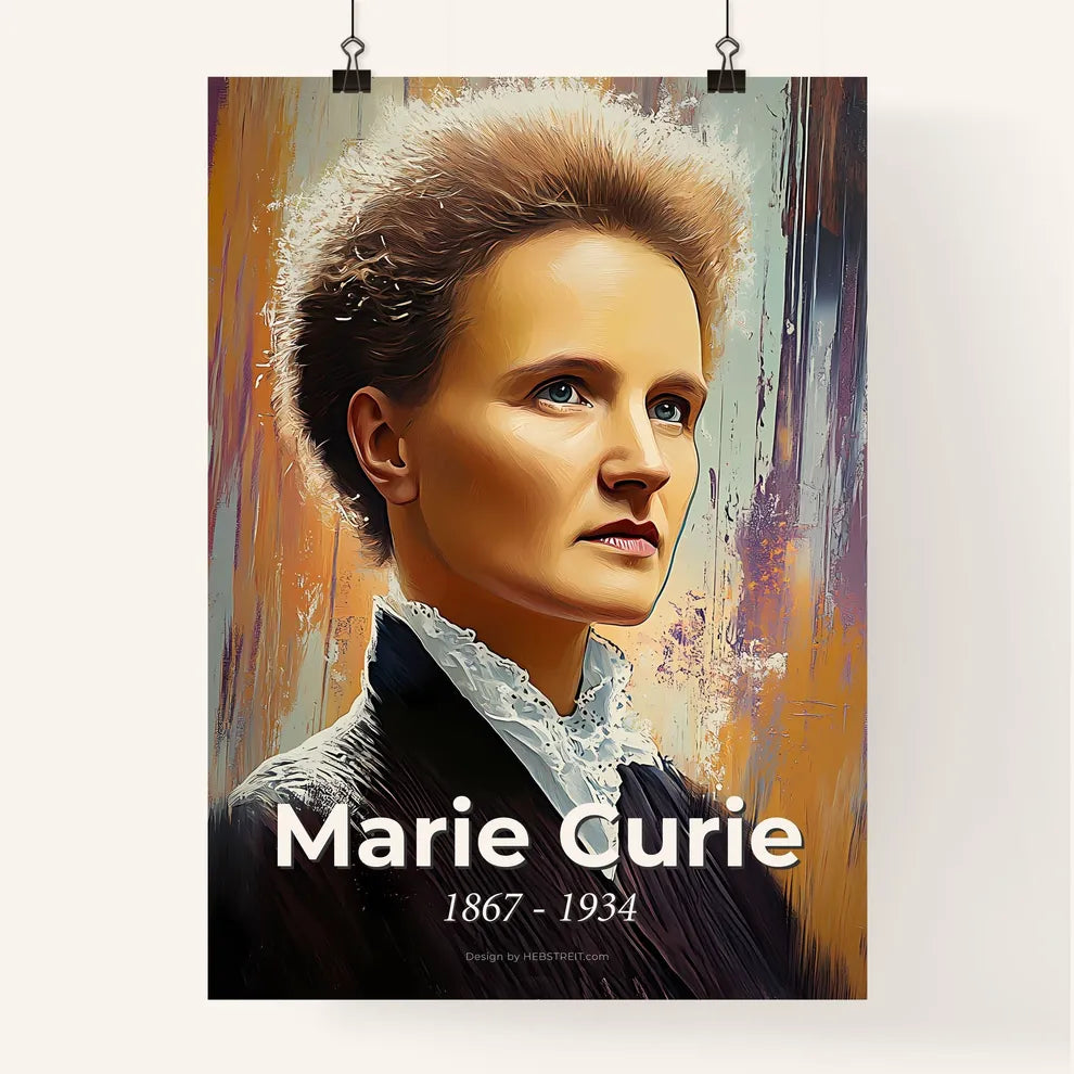 Portrait of Marie Curie Poster