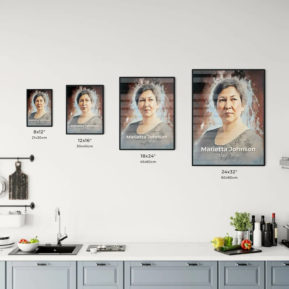 Portrait of Marietta Johnson - Kitchen Hangings