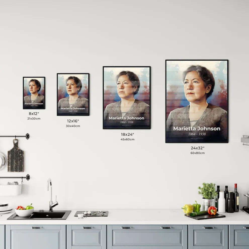 Portrait of Marietta Johnson - Kitchen Hangings