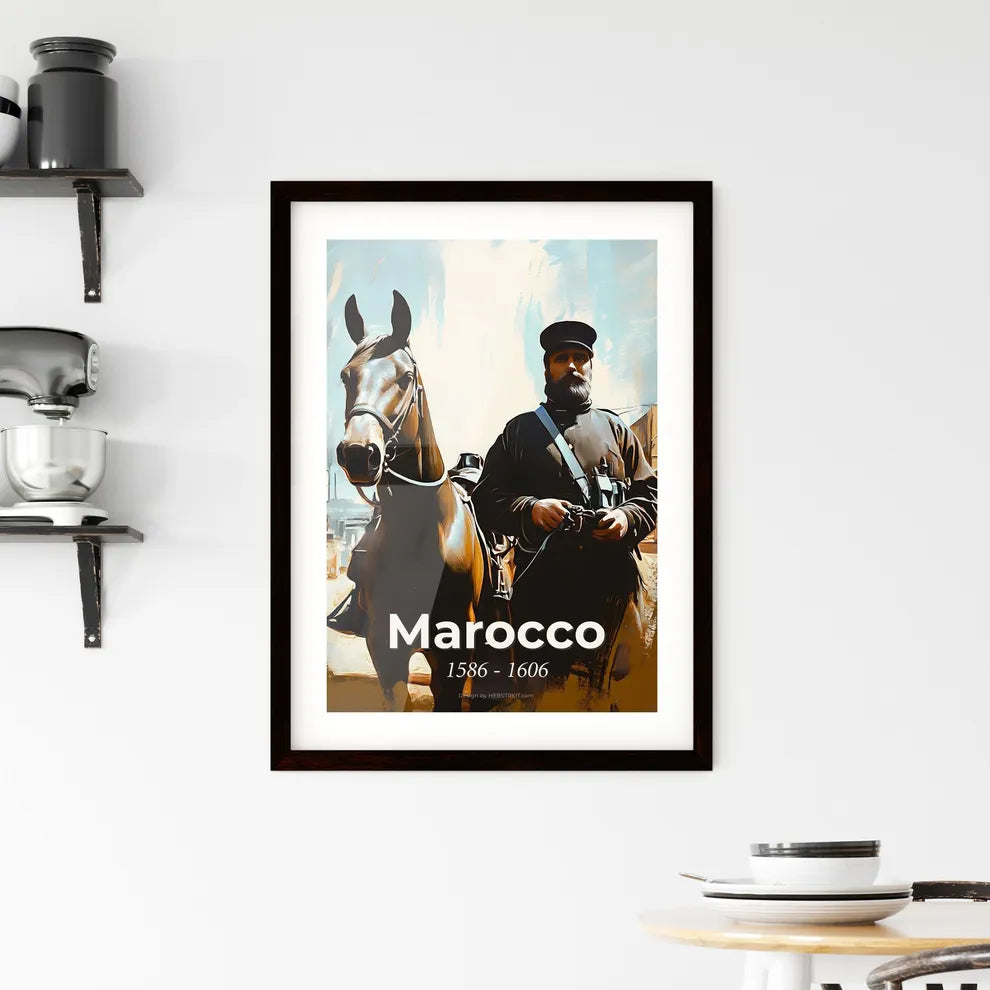 Portrait of Marocco Framed Print