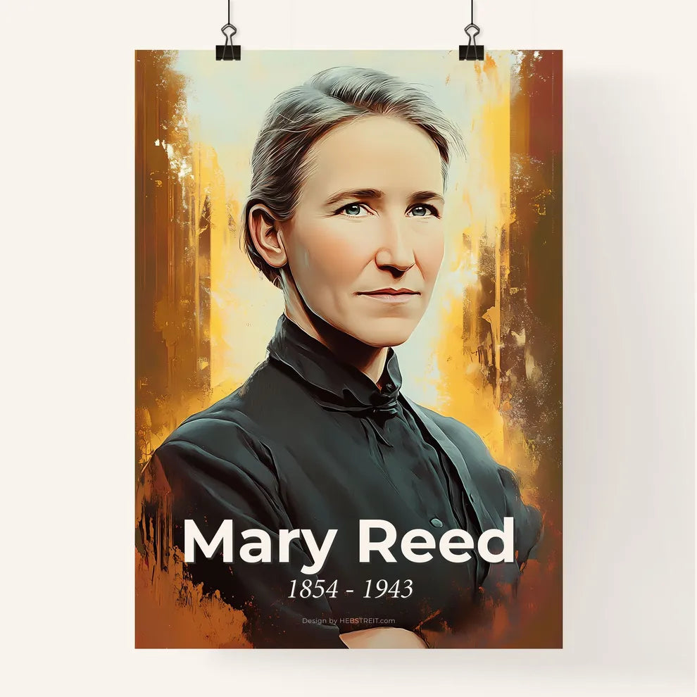 Portrait of Mary Reed Poster