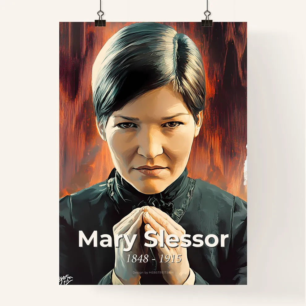 Portrait of Mary Slessor Poster