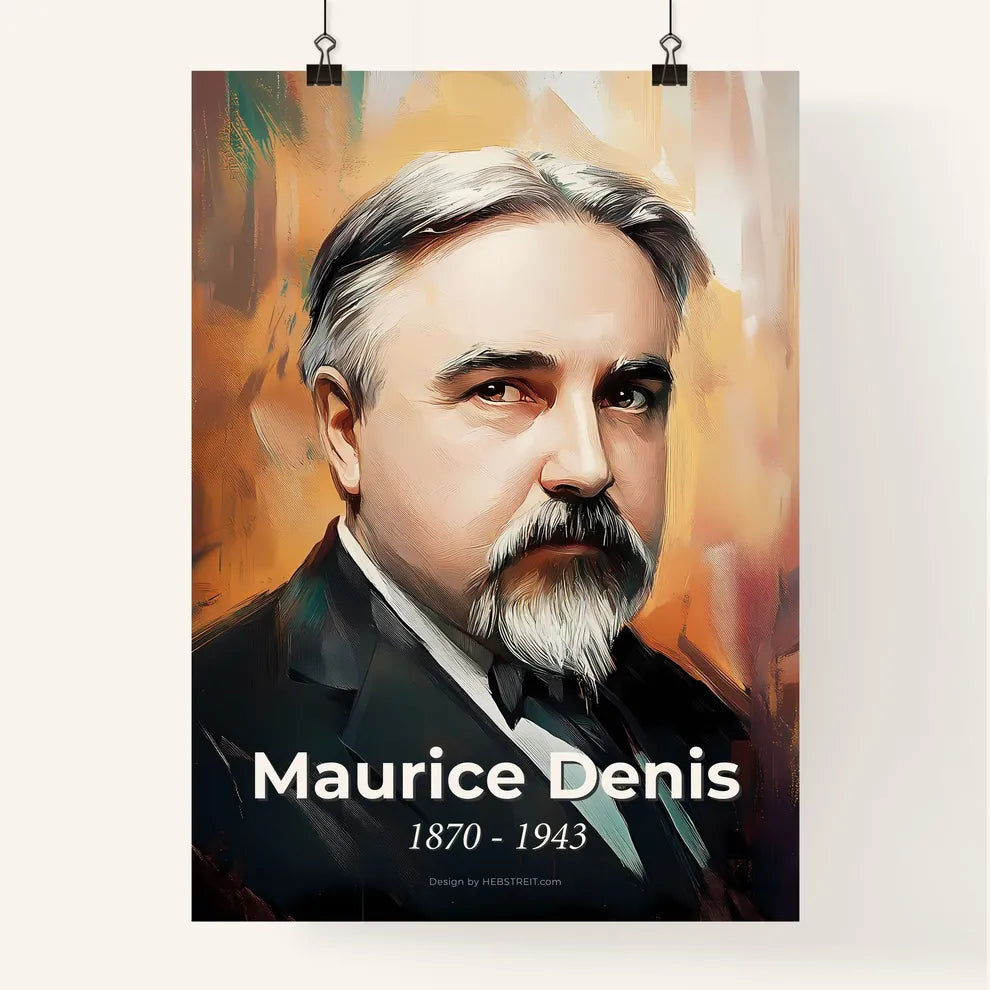 Portrait of Maurice Denis Poster