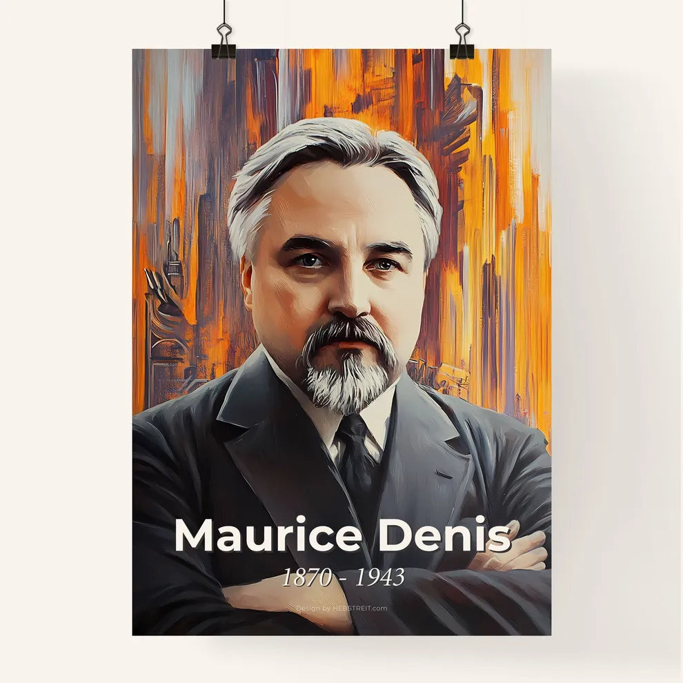 Portrait of Maurice Denis Poster