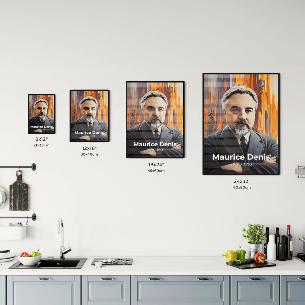 Portrait of Maurice Denis Size Chart