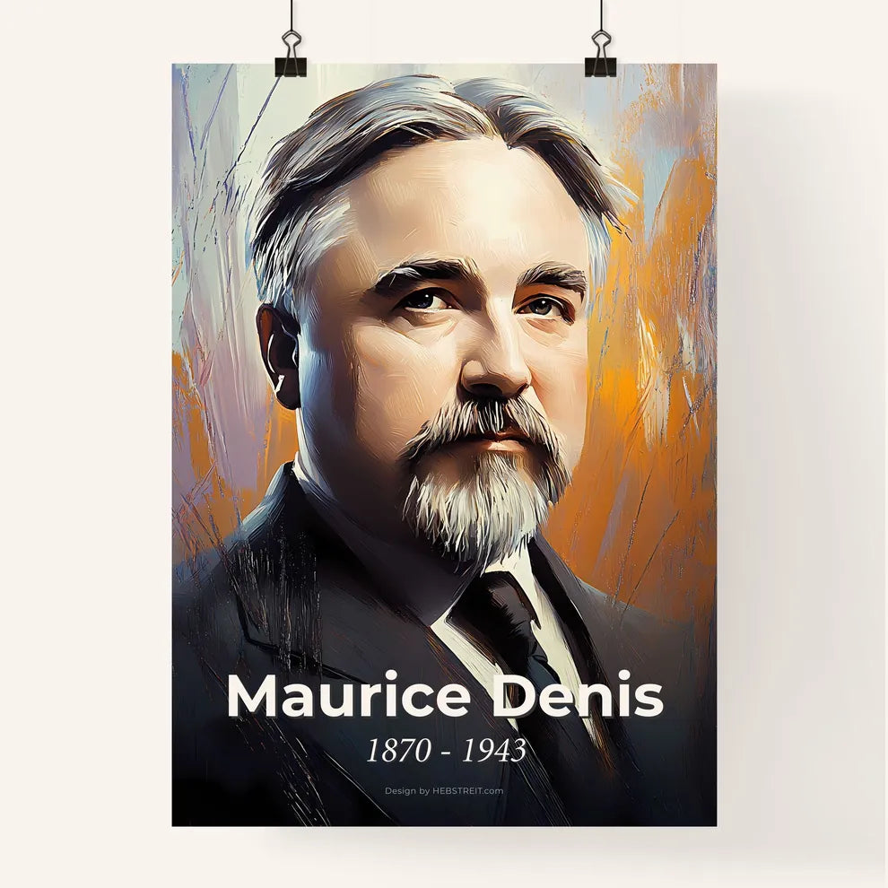 Portrait of Maurice Denis Poster