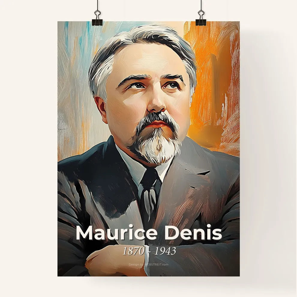 Portrait of Maurice Denis Poster