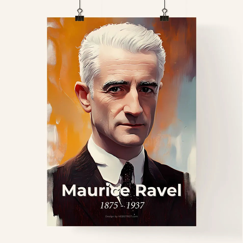Portrait of Maurice Ravel Poster