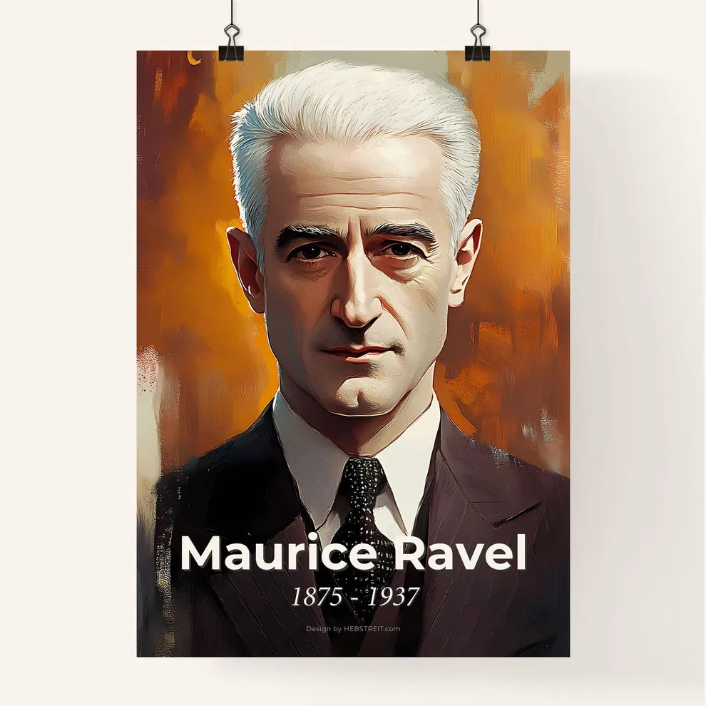 Portrait of Maurice Ravel Poster