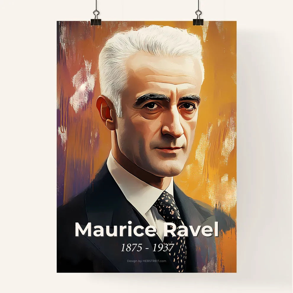 Portrait of Maurice Ravel Poster