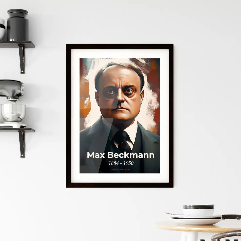 Portrait of Max Beckmann Hangings