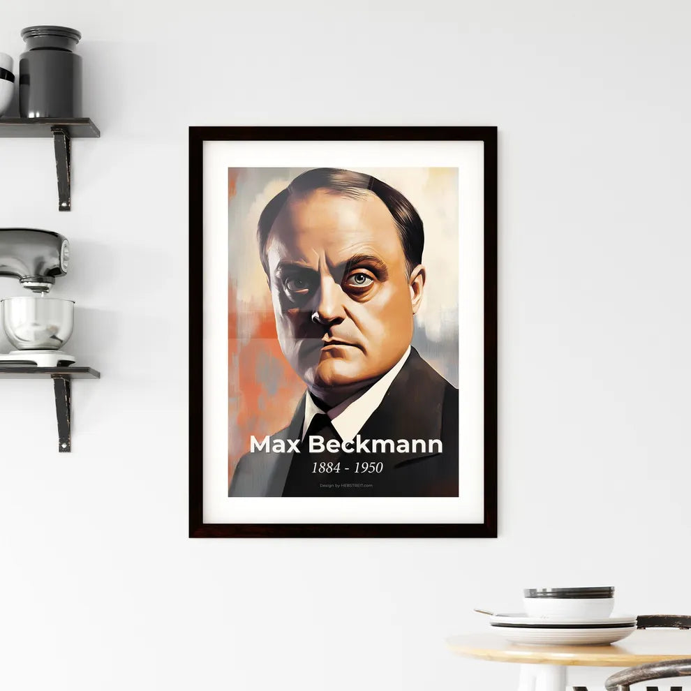 Portrait of Max Beckmann Hangings