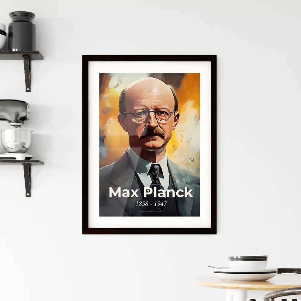 Portrait of Max Planck Hangings