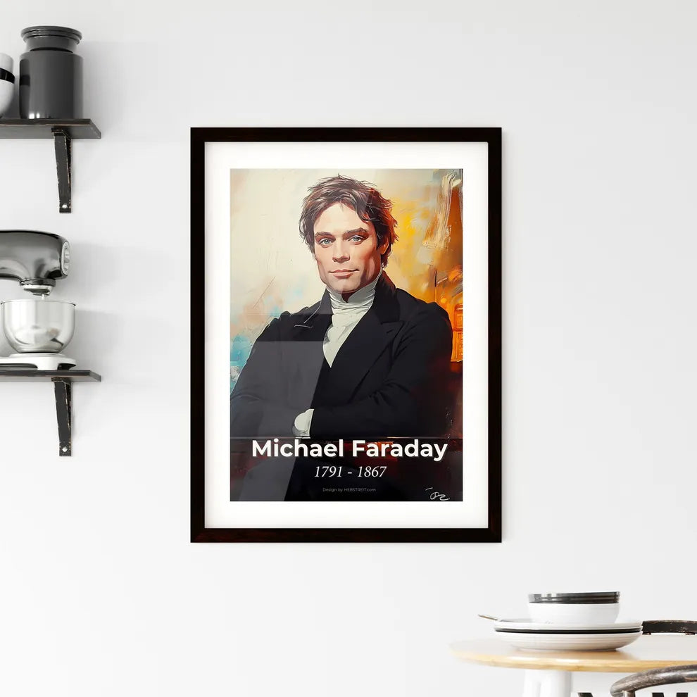 Portrait of Michael Faraday Hangings