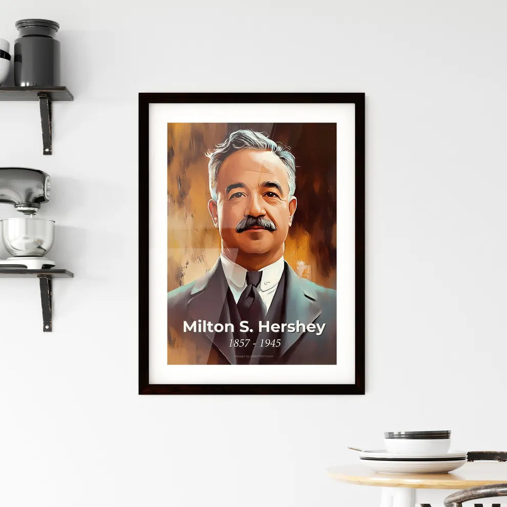 Portrait of Milton S. Hershey Hangings