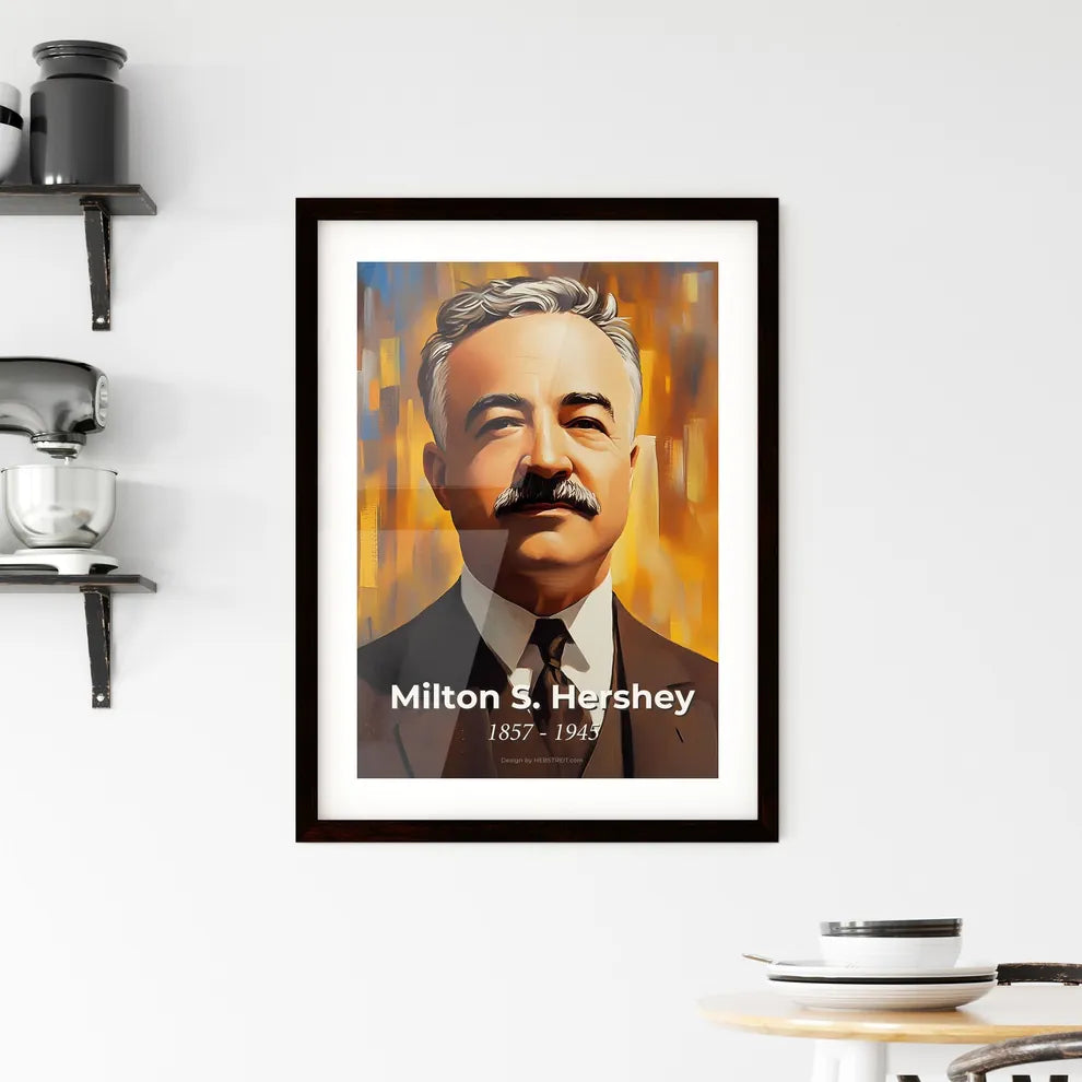 Portrait of Milton S. Hershey Hangings