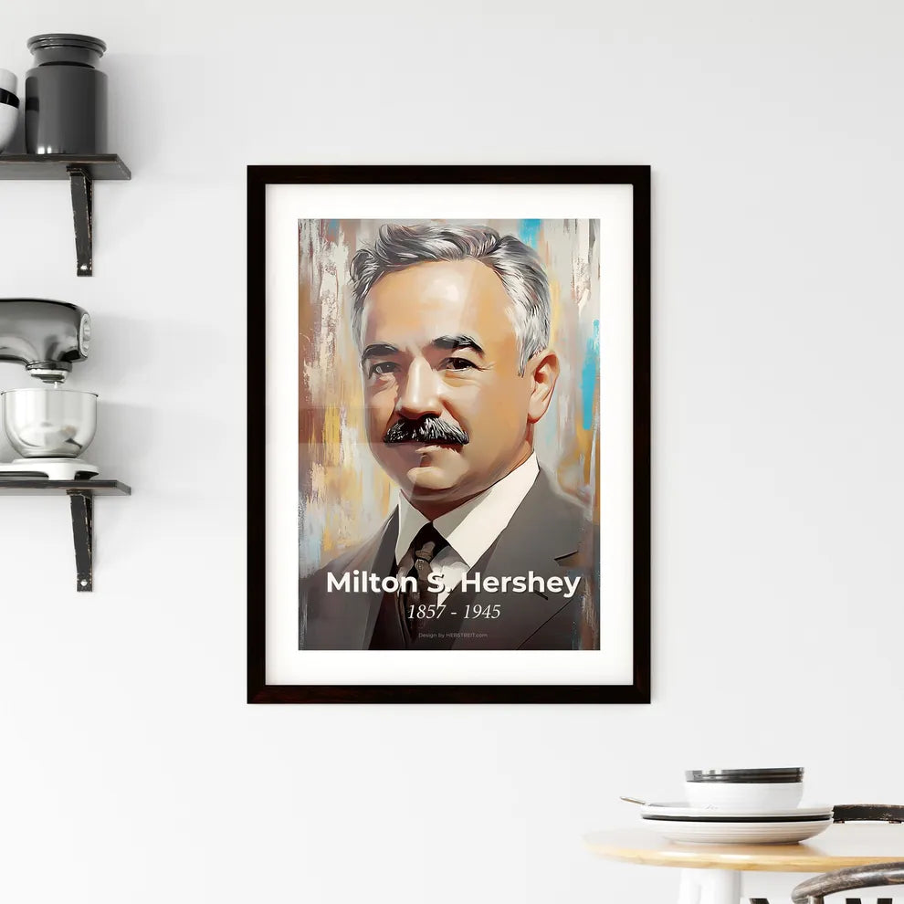 Portrait of Milton S. Hershey Hangings