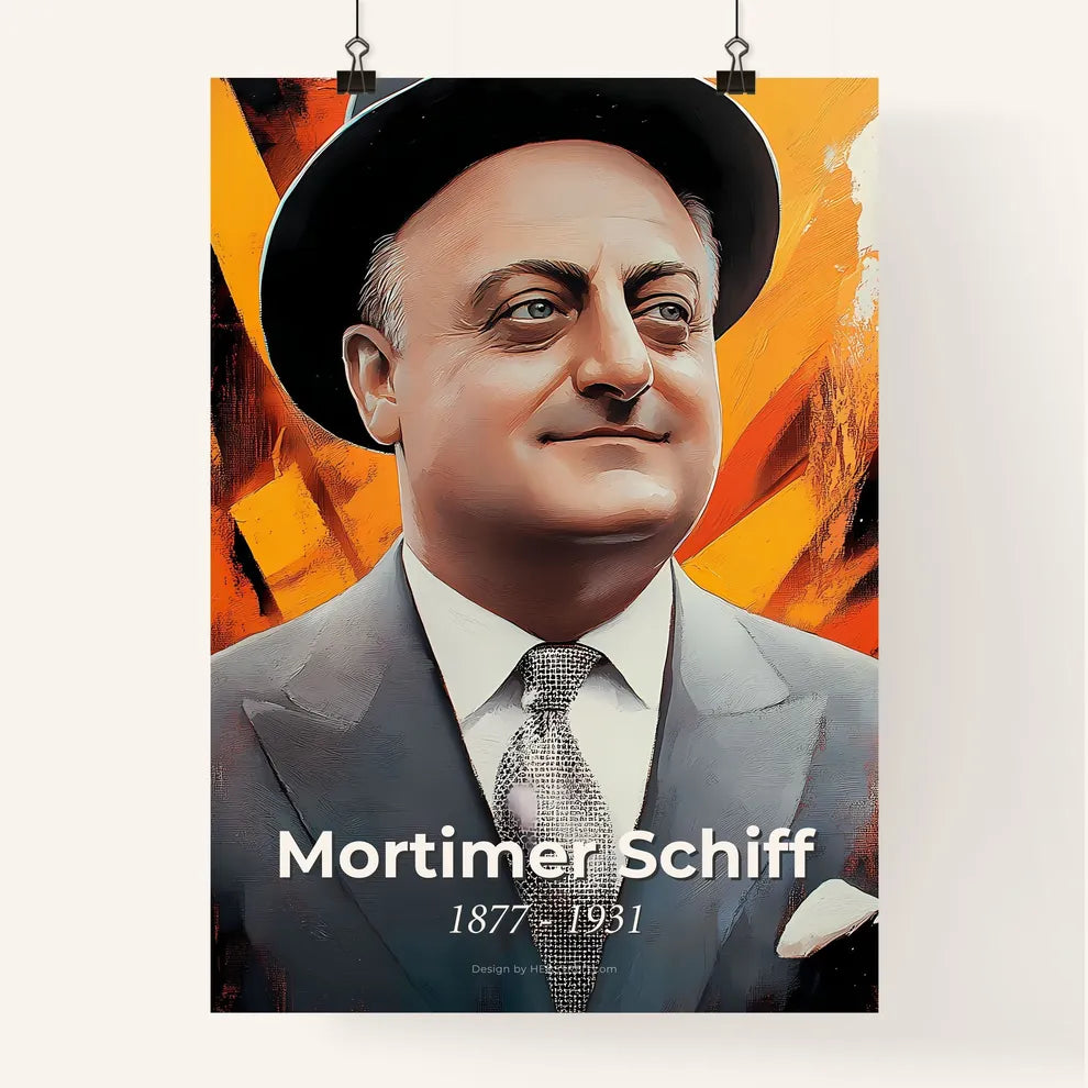 Portrait of Mortimer Schiff Poster
