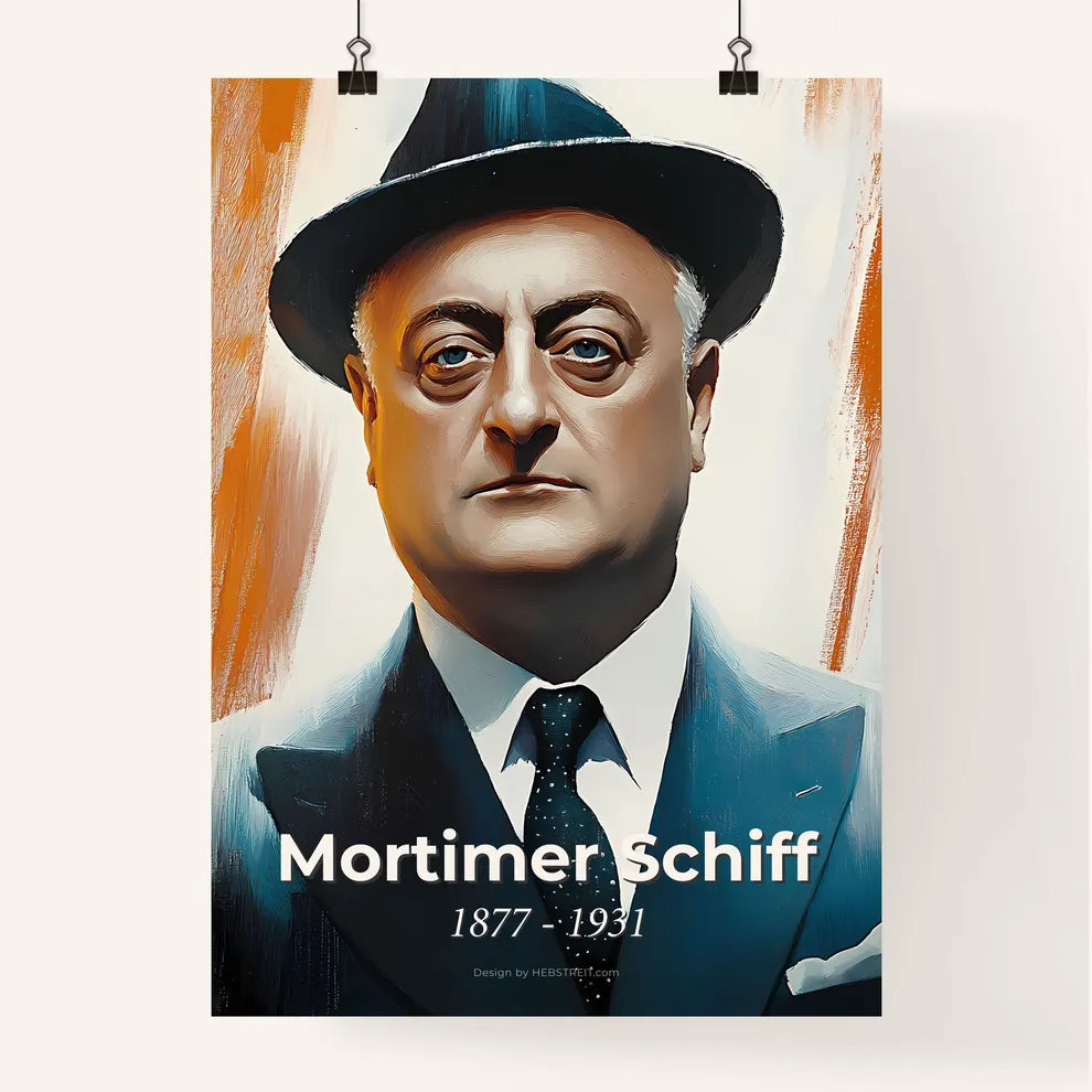 Portrait of Mortimer Schiff Poster