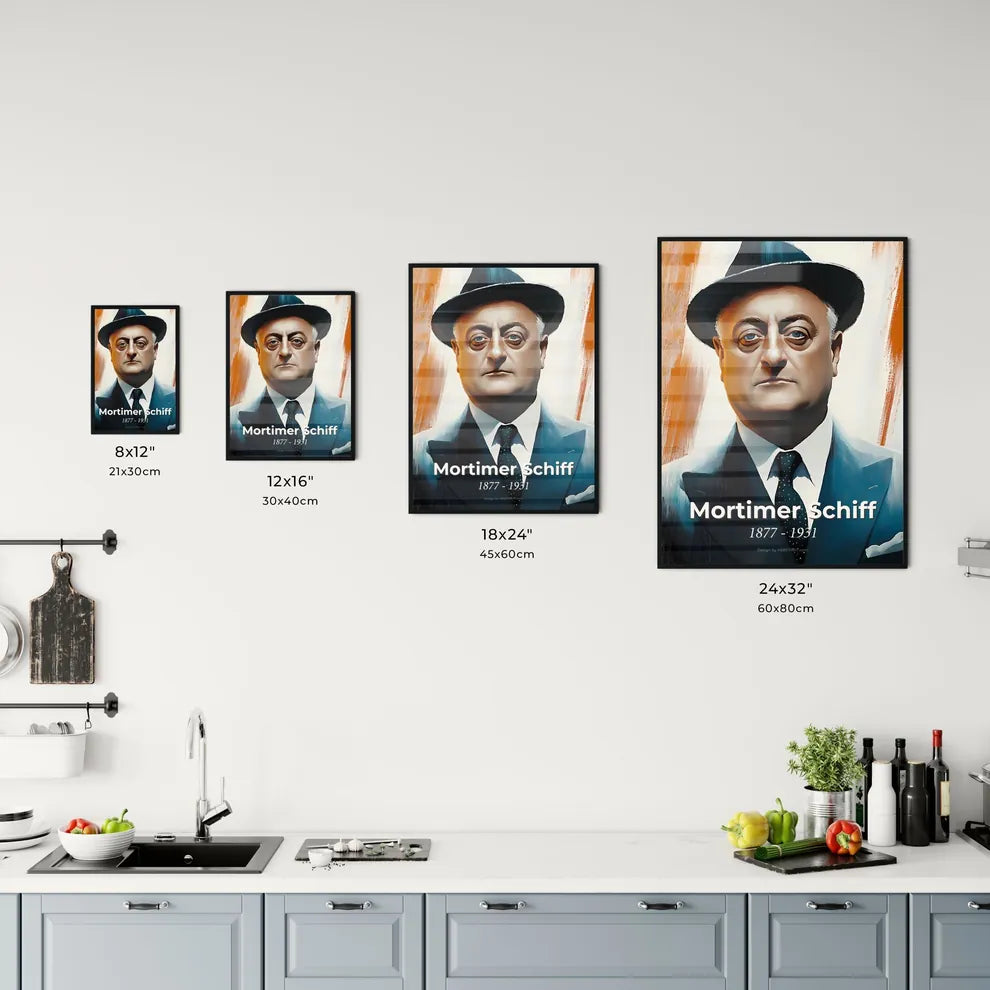 Portrait of Mortimer Schiff Size Chart