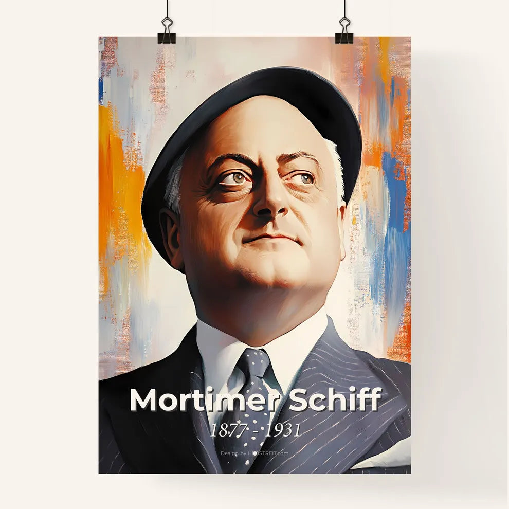 Portrait of Mortimer Schiff Poster