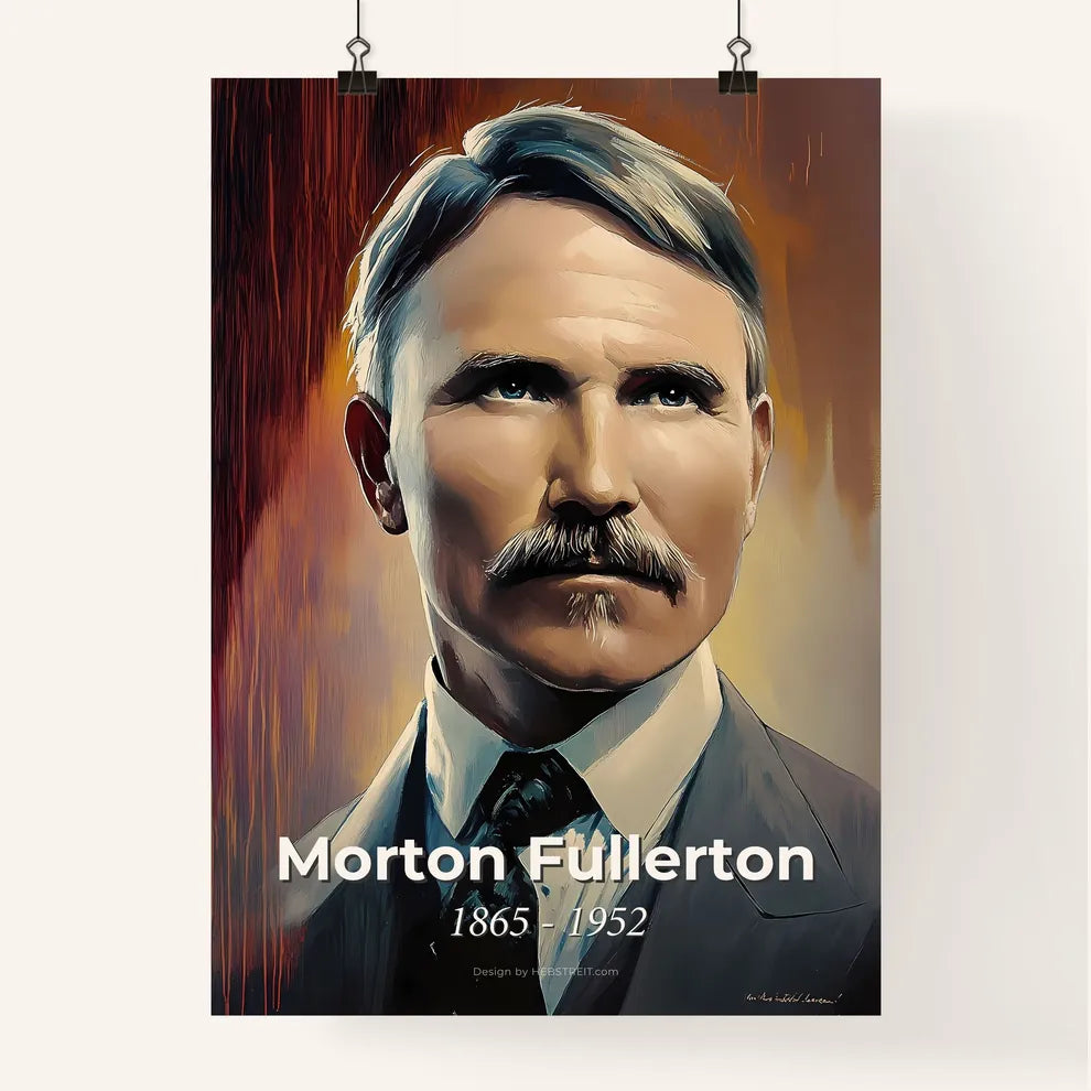 Portrait of Morton Fullerton Poster