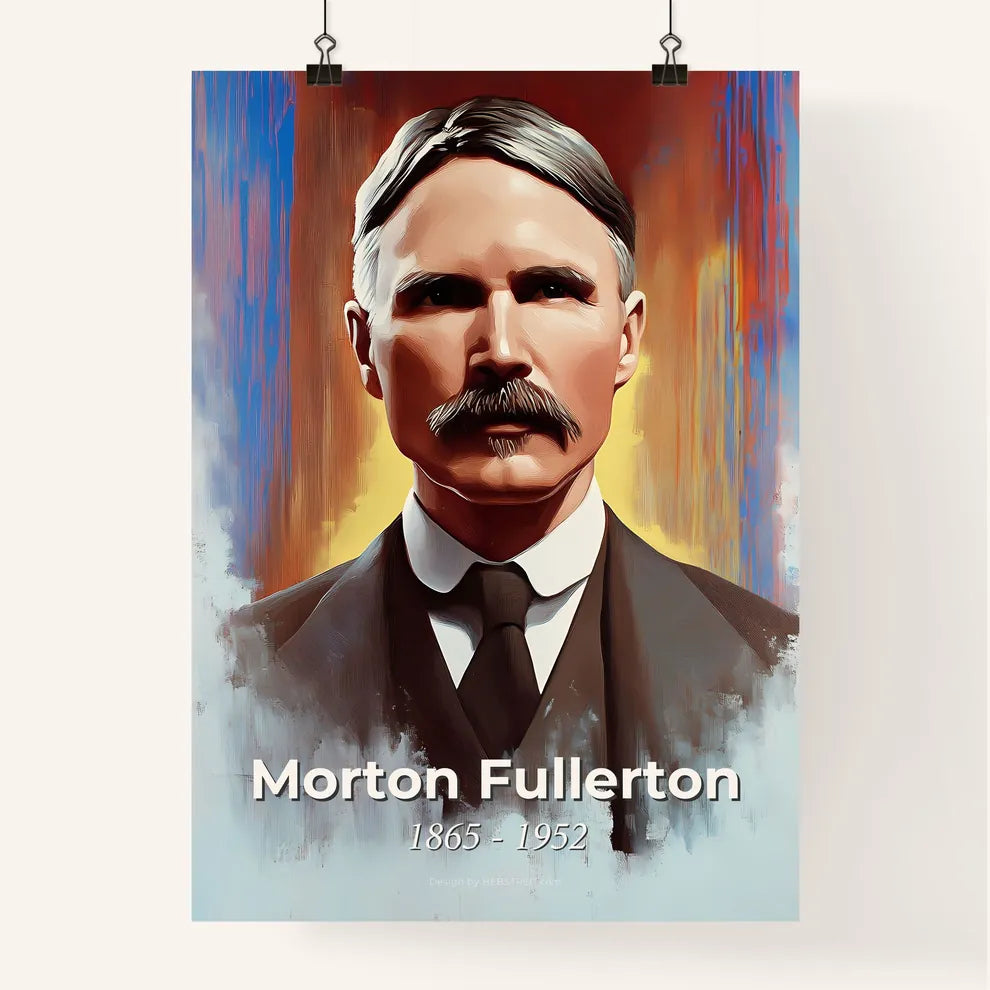 Portrait of Morton Fullerton Poster