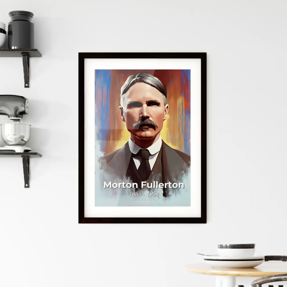 Portrait of Morton Fullerton Framed Print