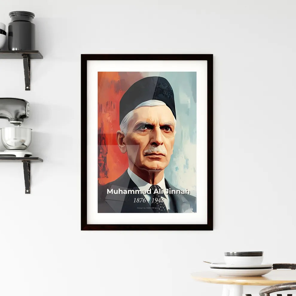 Portrait of Muhammad Ali Jinnah Hangings