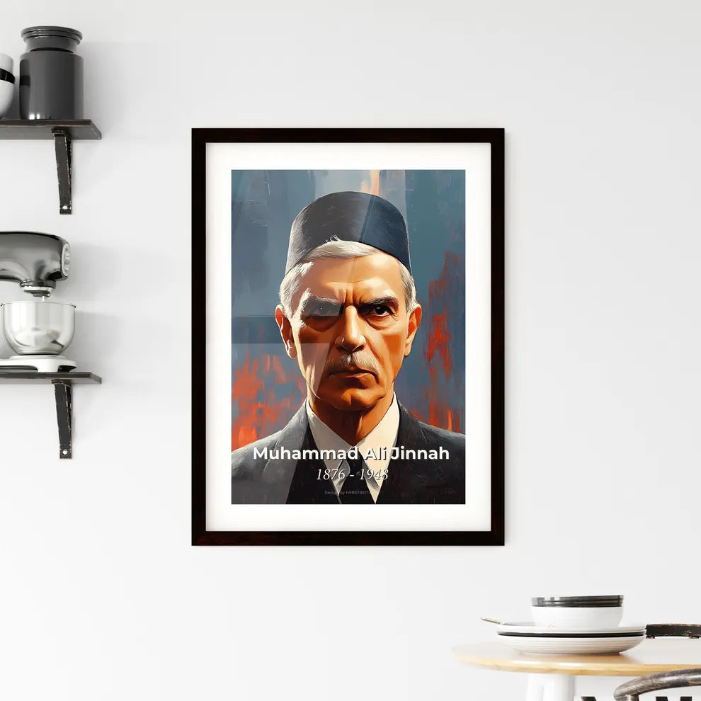 Portrait of Muhammad Ali Jinnah Hangings