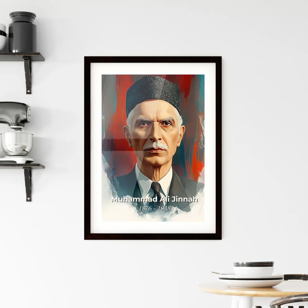 Portrait of Muhammad Ali Jinnah Hangings