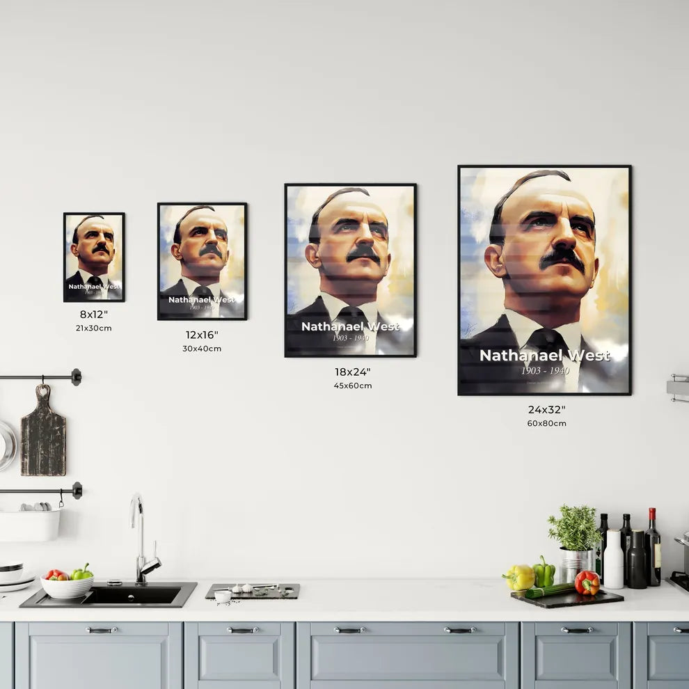 Portrait of Nathanael West Size Chart